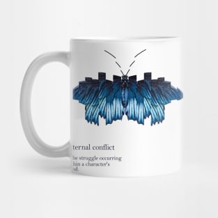 Abstract butterfly Mug